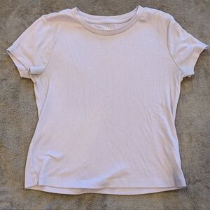 Women's Gap Tee In Pale Lavender, Size Small